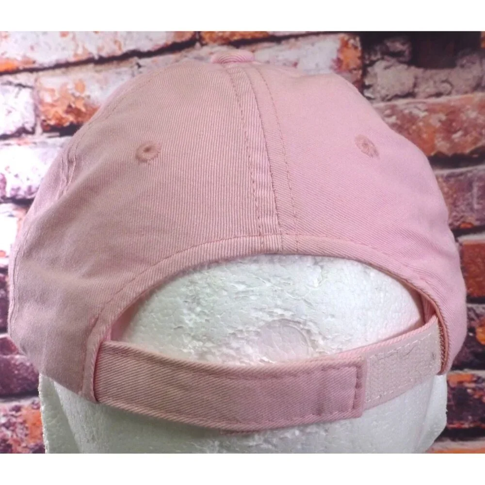Virginia‎ Tech Hokies Golf Hat VT Pink Adjustable Cap By Town Talk